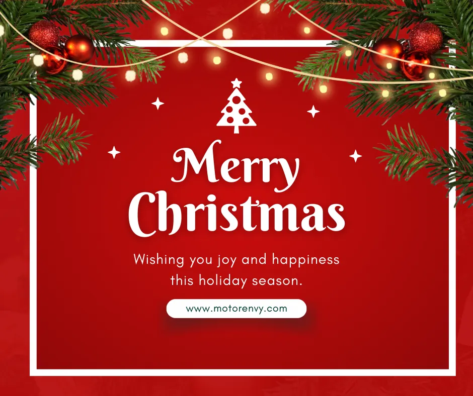 A Heartfelt Holidays from the Team at MotorEnvy